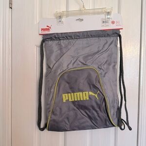 Puma drawstring backpack bag NWT